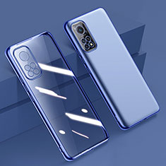 Coque Ultra Fine TPU Souple Housse Etui Transparente H02 pour Xiaomi Redmi Note 11 4G (2022) Bleu