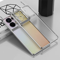Coque Ultra Fine TPU Souple Housse Etui Transparente H02 pour Xiaomi Redmi Note 13 Pro 5G Argent