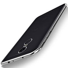 Coque Ultra Fine TPU Souple Housse Etui Transparente H02 pour Xiaomi Redmi Note 5 Indian Version Argent