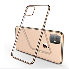 Coque Ultra Fine TPU Souple Housse Etui Transparente H03 pour Apple iPhone 11 Or