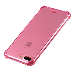 Coque Ultra Fine TPU Souple Housse Etui Transparente H03 pour Apple iPhone 7 Plus Rose