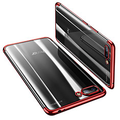 Coque Ultra Fine TPU Souple Housse Etui Transparente H03 pour Huawei Honor 10 Rouge