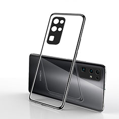 Coque Ultra Fine TPU Souple Housse Etui Transparente H03 pour Huawei Honor 30 Noir