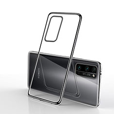 Coque Ultra Fine TPU Souple Housse Etui Transparente H03 pour Huawei Honor 30 Pro+ Plus Noir