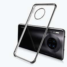 Coque Ultra Fine TPU Souple Housse Etui Transparente H03 pour Huawei Mate 30E Pro 5G Noir