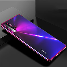 Coque Ultra Fine TPU Souple Housse Etui Transparente H03 pour Huawei Nova 5 Violet