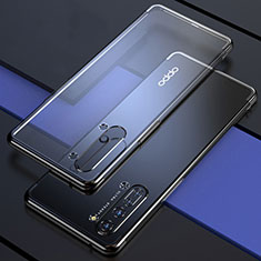 Coque Ultra Fine TPU Souple Housse Etui Transparente H03 pour Oppo K7 5G Noir