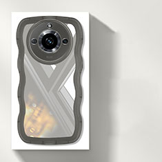 Coque Ultra Fine TPU Souple Housse Etui Transparente H03 pour Realme 11 Pro 5G Noir
