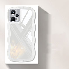 Coque Ultra Fine TPU Souple Housse Etui Transparente H03 pour Realme 9 Pro 5G Blanc