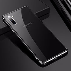 Coque Ultra Fine TPU Souple Housse Etui Transparente H03 pour Samsung Galaxy Note 10 5G Argent