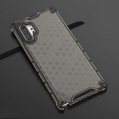 Coque Ultra Fine TPU Souple Housse Etui Transparente H03 pour Samsung Galaxy Note 10 Plus Gris