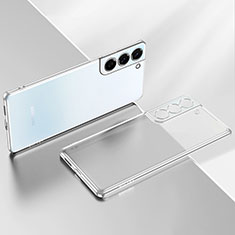 Coque Ultra Fine TPU Souple Housse Etui Transparente H03 pour Samsung Galaxy S21 FE 5G Argent
