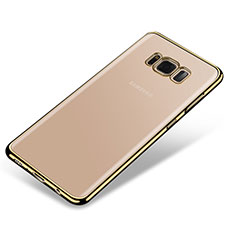 Coque Ultra Fine TPU Souple Housse Etui Transparente H03 pour Samsung Galaxy S8 Plus Or