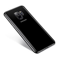 Coque Ultra Fine TPU Souple Housse Etui Transparente H03 pour Samsung Galaxy S9 Noir