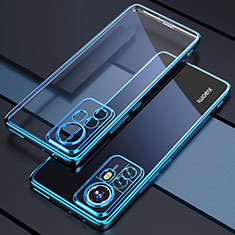 Coque Ultra Fine TPU Souple Housse Etui Transparente H03 pour Xiaomi Mi 12 5G Bleu