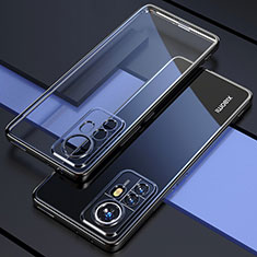 Coque Ultra Fine TPU Souple Housse Etui Transparente H03 pour Xiaomi Mi 12 Pro 5G Noir
