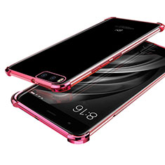 Coque Ultra Fine TPU Souple Housse Etui Transparente H03 pour Xiaomi Mi 6 Or Rose