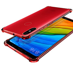 Coque Ultra Fine TPU Souple Housse Etui Transparente H03 pour Xiaomi Mi A2 Rouge