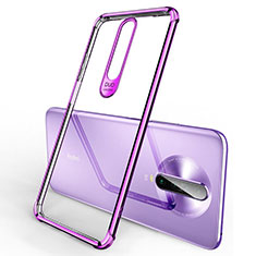 Coque Ultra Fine TPU Souple Housse Etui Transparente H03 pour Xiaomi Poco X2 Violet