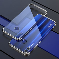 Coque Ultra Fine TPU Souple Housse Etui Transparente H04 pour Huawei Honor V10 Lite Argent