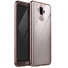 Coque Ultra Fine TPU Souple Housse Etui Transparente H04 pour Huawei Mate 9 Or Rose