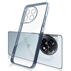 Coque Ultra Fine TPU Souple Housse Etui Transparente H04 pour OnePlus Ace 2 Pro 5G Bleu