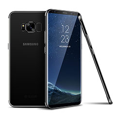 Coque Ultra Fine TPU Souple Housse Etui Transparente H04 pour Samsung Galaxy S8 Noir