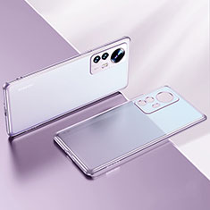 Coque Ultra Fine TPU Souple Housse Etui Transparente H04 pour Xiaomi Mi 12S 5G Violet