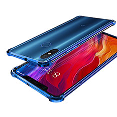 Coque Ultra Fine TPU Souple Housse Etui Transparente H04 pour Xiaomi Mi 8 Bleu