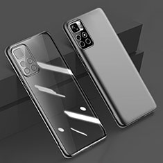 Coque Ultra Fine TPU Souple Housse Etui Transparente H04 pour Xiaomi Redmi Note 11 5G Noir