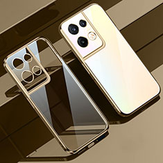 Coque Ultra Fine TPU Souple Housse Etui Transparente H04 pour Xiaomi Redmi Note 13 Pro 5G Or
