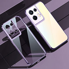 Coque Ultra Fine TPU Souple Housse Etui Transparente H04 pour Xiaomi Redmi Note 13 Pro 5G Violet