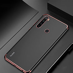Coque Ultra Fine TPU Souple Housse Etui Transparente H04 pour Xiaomi Redmi Note 8 (2021) Or Rose