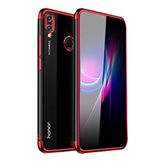 Coque Ultra Fine TPU Souple Housse Etui Transparente H05 pour Huawei Honor 10 Lite Rouge