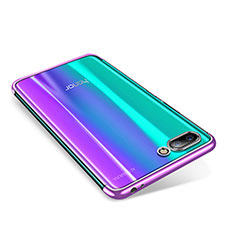 Coque Ultra Fine TPU Souple Housse Etui Transparente H05 pour Huawei Honor 10 Violet