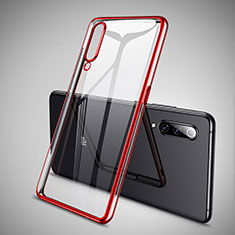 Coque Ultra Fine TPU Souple Housse Etui Transparente H05 pour Xiaomi Mi A3 Lite Rouge