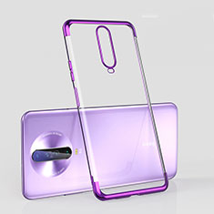 Coque Ultra Fine TPU Souple Housse Etui Transparente H05 pour Xiaomi Redmi K30i 5G Violet