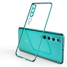 Coque Ultra Fine TPU Souple Housse Etui Transparente H06 pour Xiaomi Mi 10 Vert
