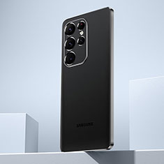 Coque Ultra Fine TPU Souple Housse Etui Transparente H07 pour Samsung Galaxy S21 Ultra 5G Noir