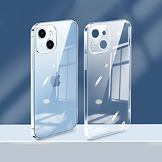 Coque Ultra Fine TPU Souple Housse Etui Transparente H08 pour Apple iPhone 13 Blanc