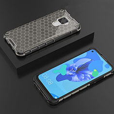 Coque Ultra Fine TPU Souple Housse Etui Transparente H08 pour Huawei Nova 5i Pro Noir