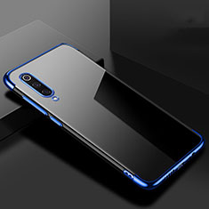 Coque Ultra Fine TPU Souple Housse Etui Transparente H08 pour Xiaomi Mi 9 Lite Bleu