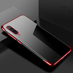Coque Ultra Fine TPU Souple Housse Etui Transparente H08 pour Xiaomi Mi 9 Lite Rouge