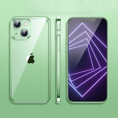 Coque Ultra Fine TPU Souple Housse Etui Transparente H09 pour Apple iPhone 14 Vert