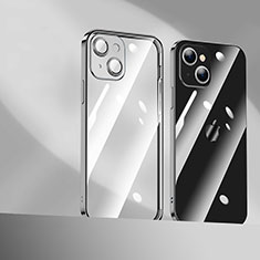 Coque Ultra Fine TPU Souple Housse Etui Transparente H10 pour Apple iPhone 13 Noir