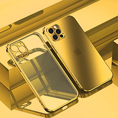 Coque Ultra Fine TPU Souple Housse Etui Transparente H11 pour Apple iPhone 14 Pro Or