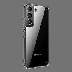 Coque Ultra Fine TPU Souple Housse Etui Transparente H11 pour Samsung Galaxy S21 5G Gris