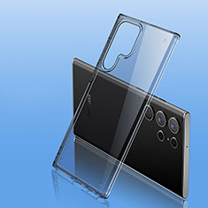 Coque Ultra Fine TPU Souple Housse Etui Transparente H11 pour Samsung Galaxy S21 Ultra 5G Gris