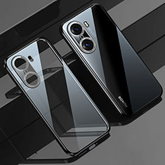 Coque Ultra Fine TPU Souple Housse Etui Transparente LD1 pour Huawei Honor 60 5G Noir
