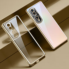 Coque Ultra Fine TPU Souple Housse Etui Transparente LD1 pour Huawei Honor 80 Pro Flat 5G Or